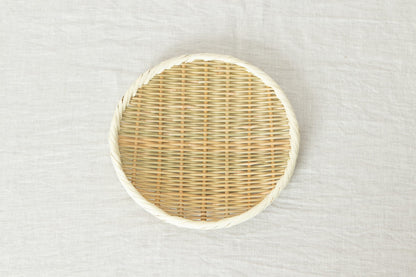Round plate “Maru-Bon” smaller 5sizes / Bamboo / Nīgata-JPN 650101