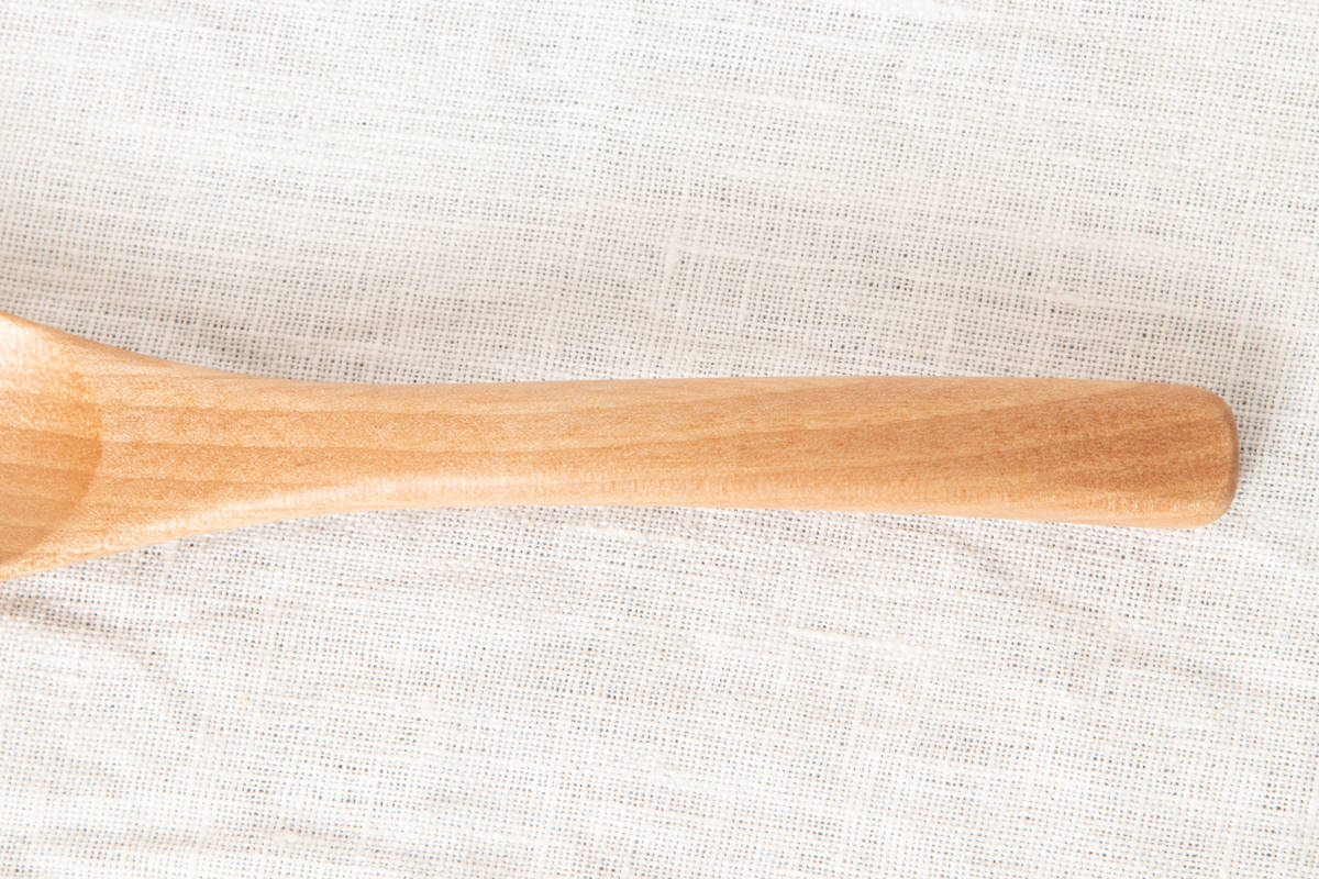 Risotto spoon / Japanese cherry birch / Ōita-JPN 211140-1