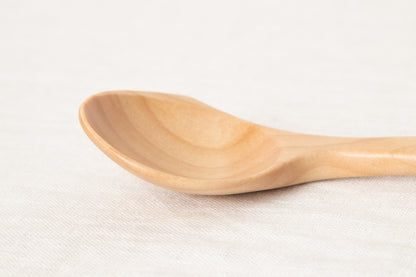 Spoon “Symmetry” [ for Right handed, Left handed ] / Japanese cherry birch / Ōita-JPN 211149