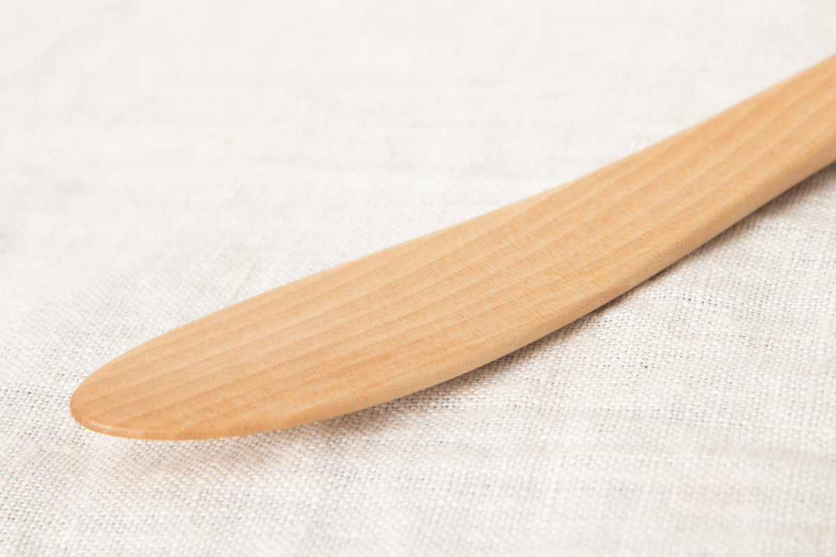 Dinner Fork, Knife, Spoon 21cm(8.27") / Japanese cherry birch / Ōita-JPN 211152